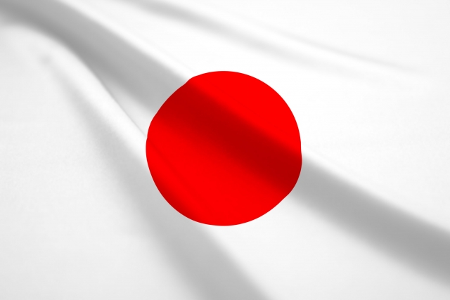 日本国旗の画像